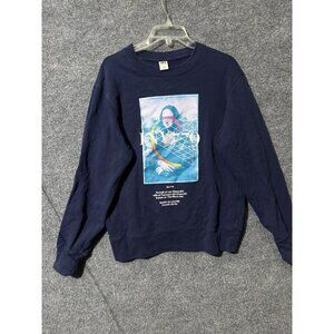 Uniqlo Musee Du Louvre Peter Saville Mona Lisa Sweatshirt Mens Medium Art